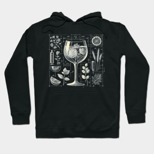 Gin & Tonic blueprint Hoodie